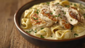 Chicken Tortellin Alfredo