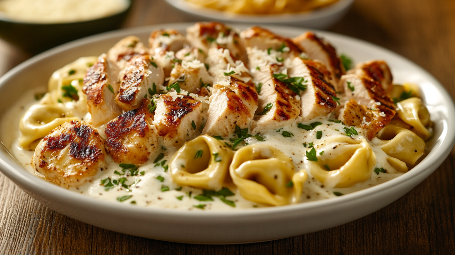 Chicken Tortellini Alfredo