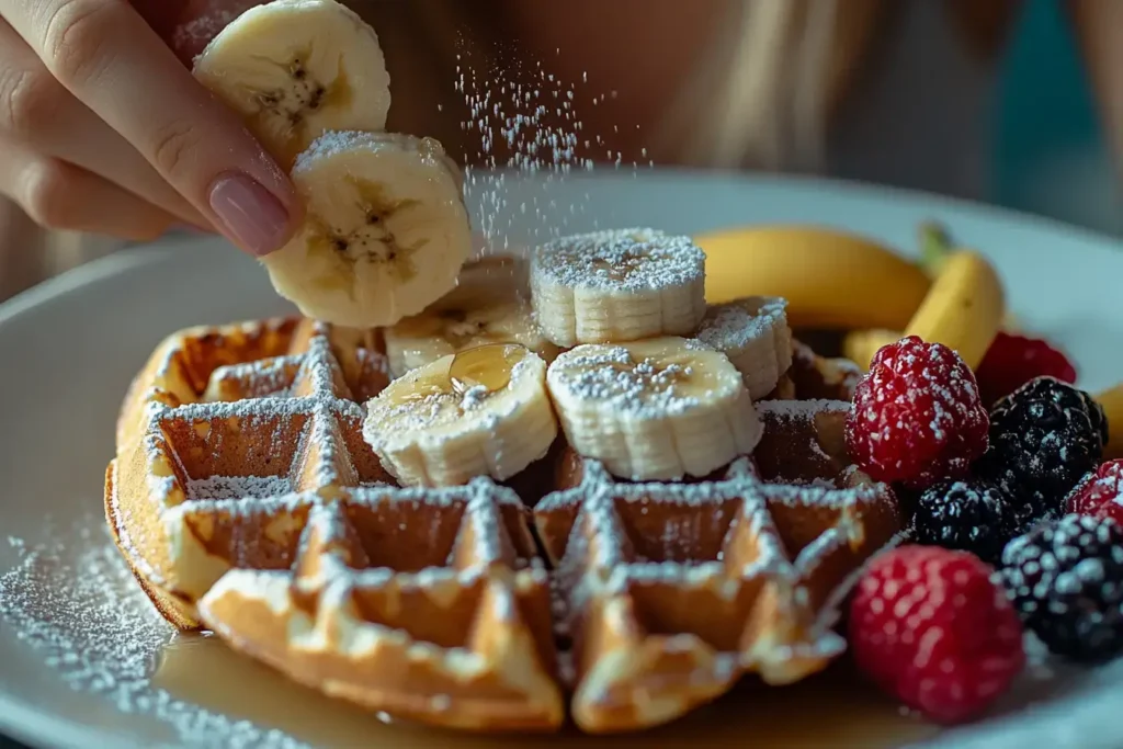 Banana Waffle