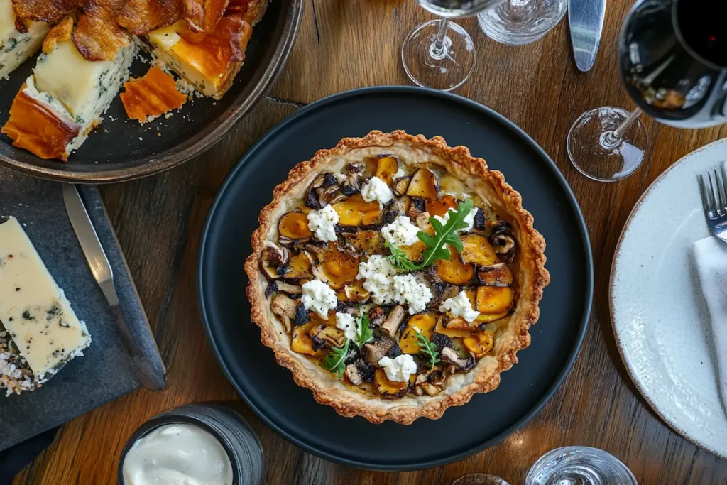 Chanterelle With Goat Cheese