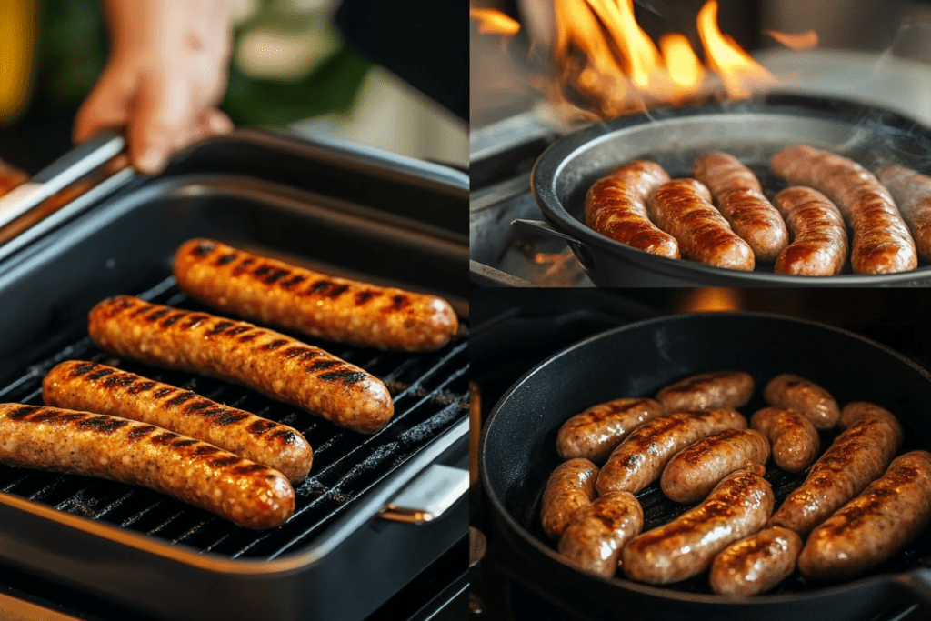 Cooking Methodes Of Beef Breakfast Sausage