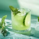 Cucumber Mint Lemonade.