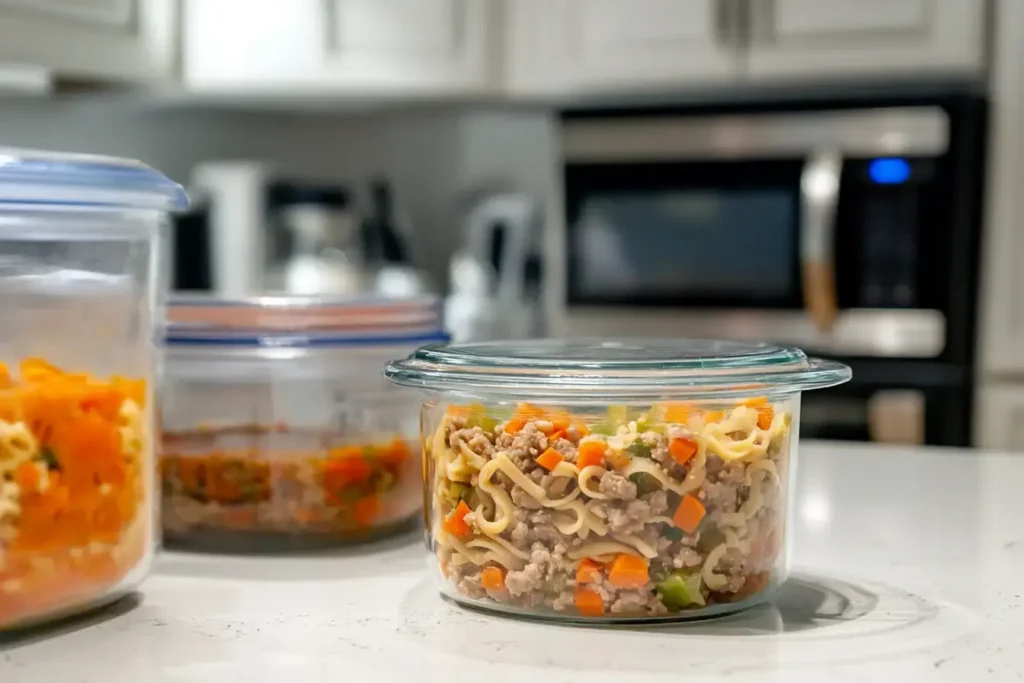 Storing And Freezing the Soup