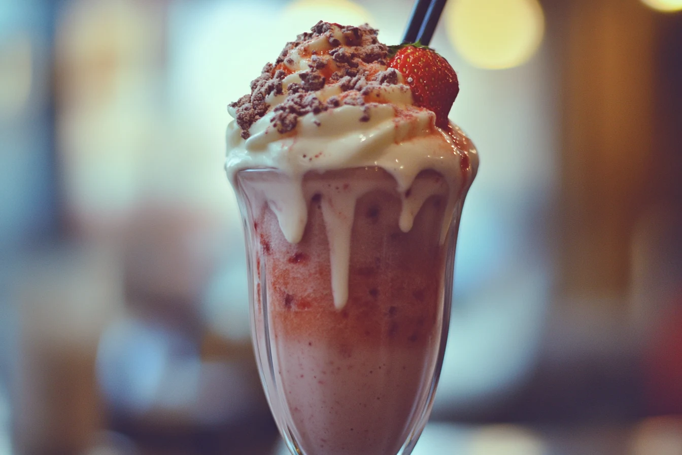 Strawberry Milkshake...