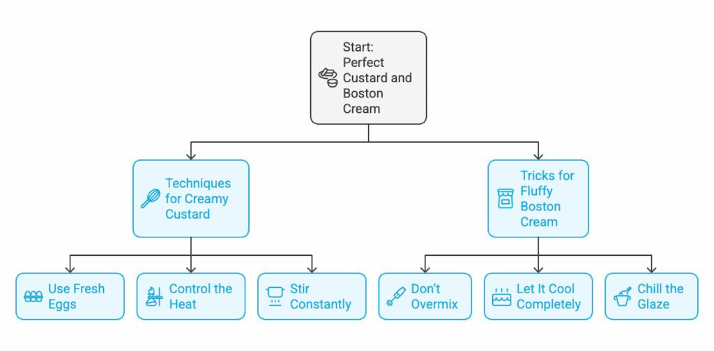 Tips For Perfecting Custard And Boston Cream Visual Selection