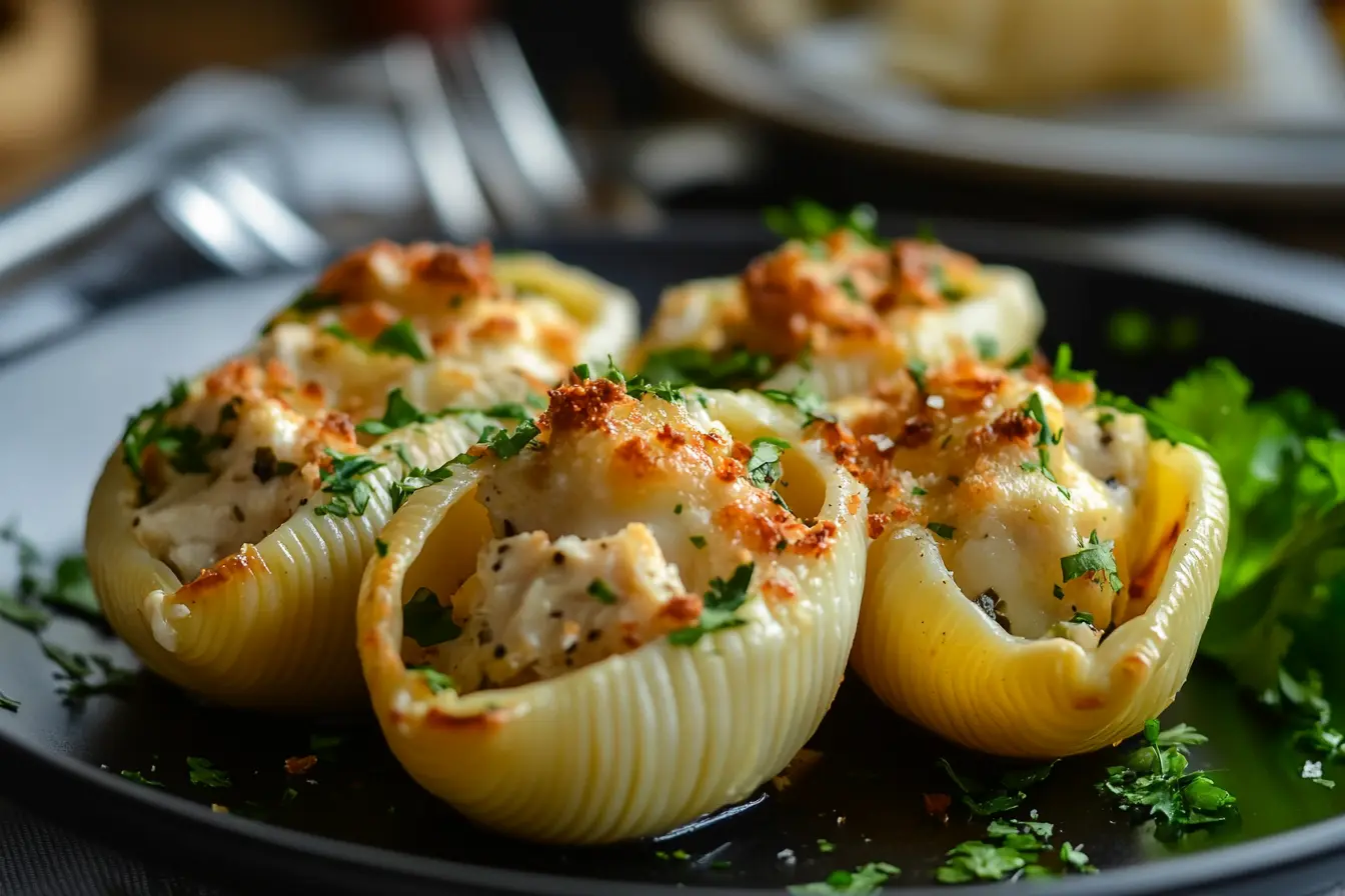 Chicken Stuffed Shells Recipe